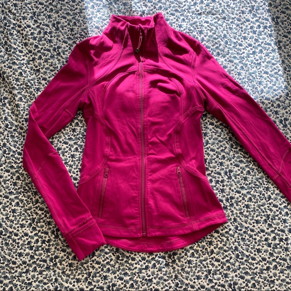 Lululemon Fuchsia Jacket - Yoga Running